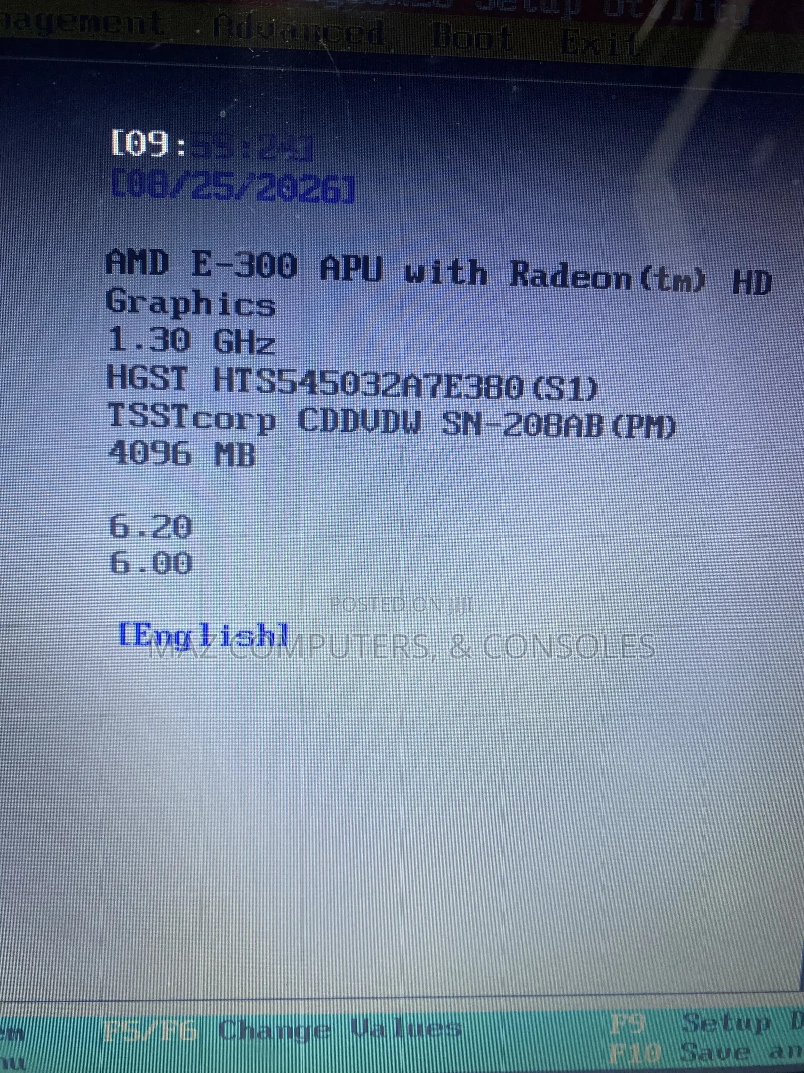 Laptop Toshiba Satellite C855 4GB AMD HDD 500GB