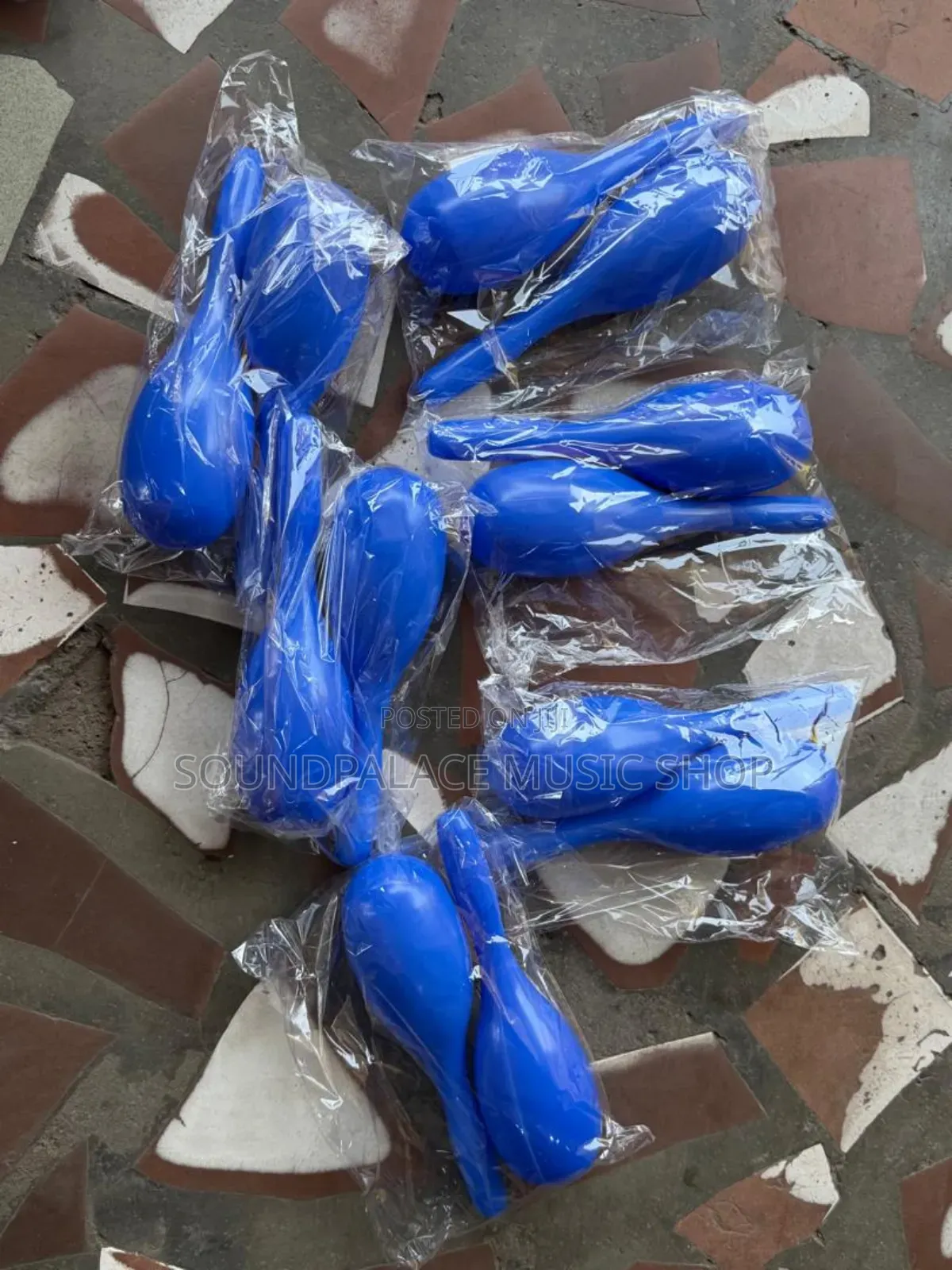 A Pair of Plastic Maracas (We Have Different Colours)