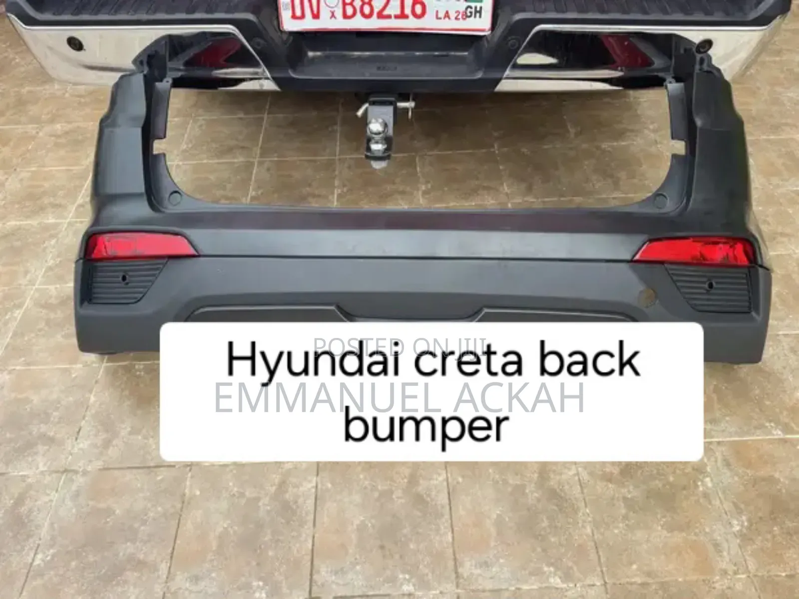 Hyundai Creta 2017 Complete Back Bumper