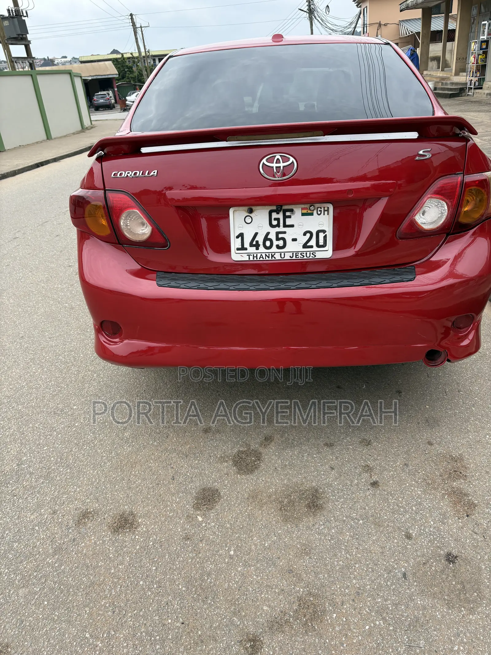 Toyota Corolla 2009 Red