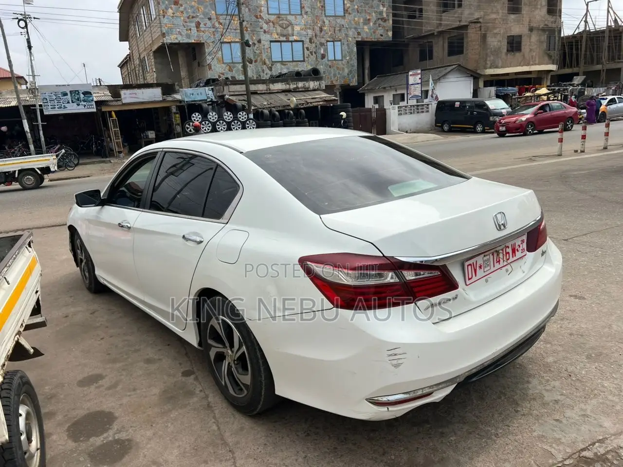 Honda Accord Sport 4dr Sedan FWD (2.4L 4cyl 2A) 2016 White