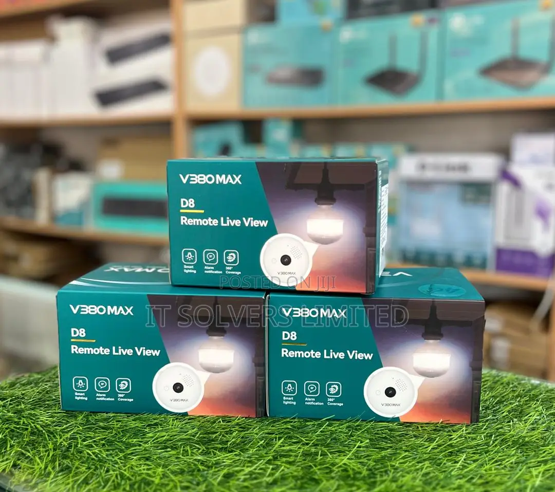 V380 4g Indoor Bulb Camera