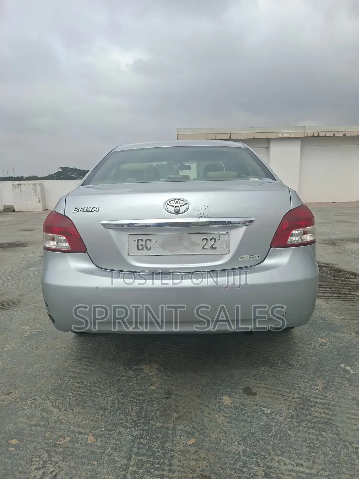 Toyota Belta 2009 Silver