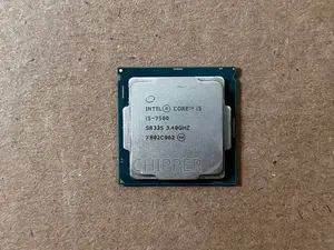 CPU I5 7500 at 3.40ghz