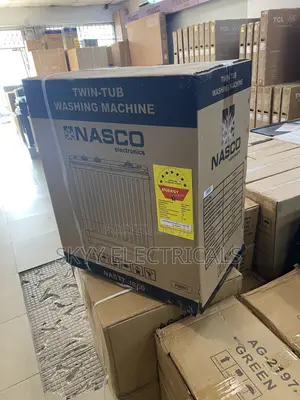 Nasco 5kg Twin Tub Washing Machine New