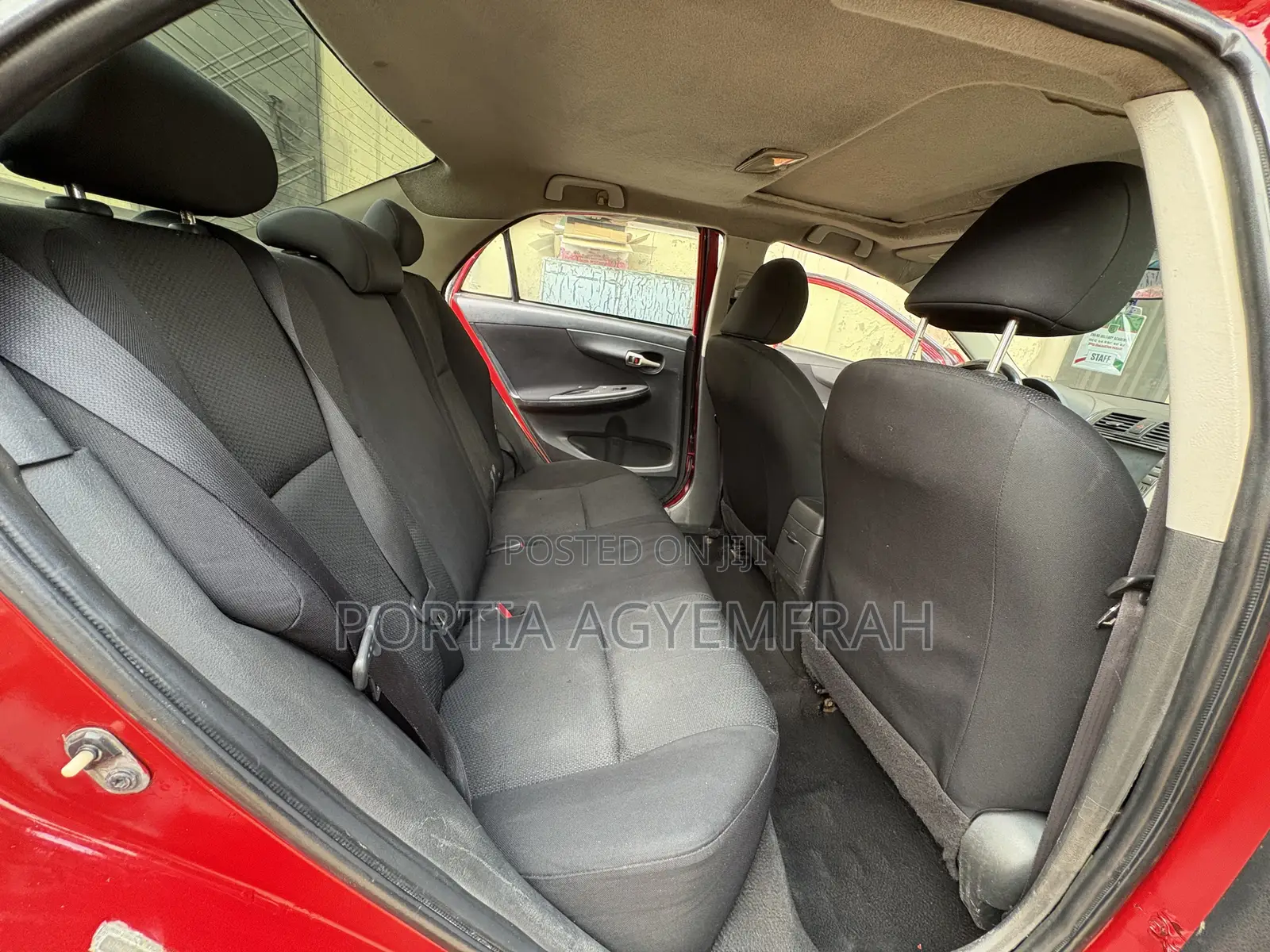 Toyota Corolla 2009 Red