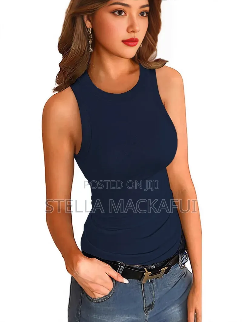 Pretty Sleeveless Shirt for Ladies