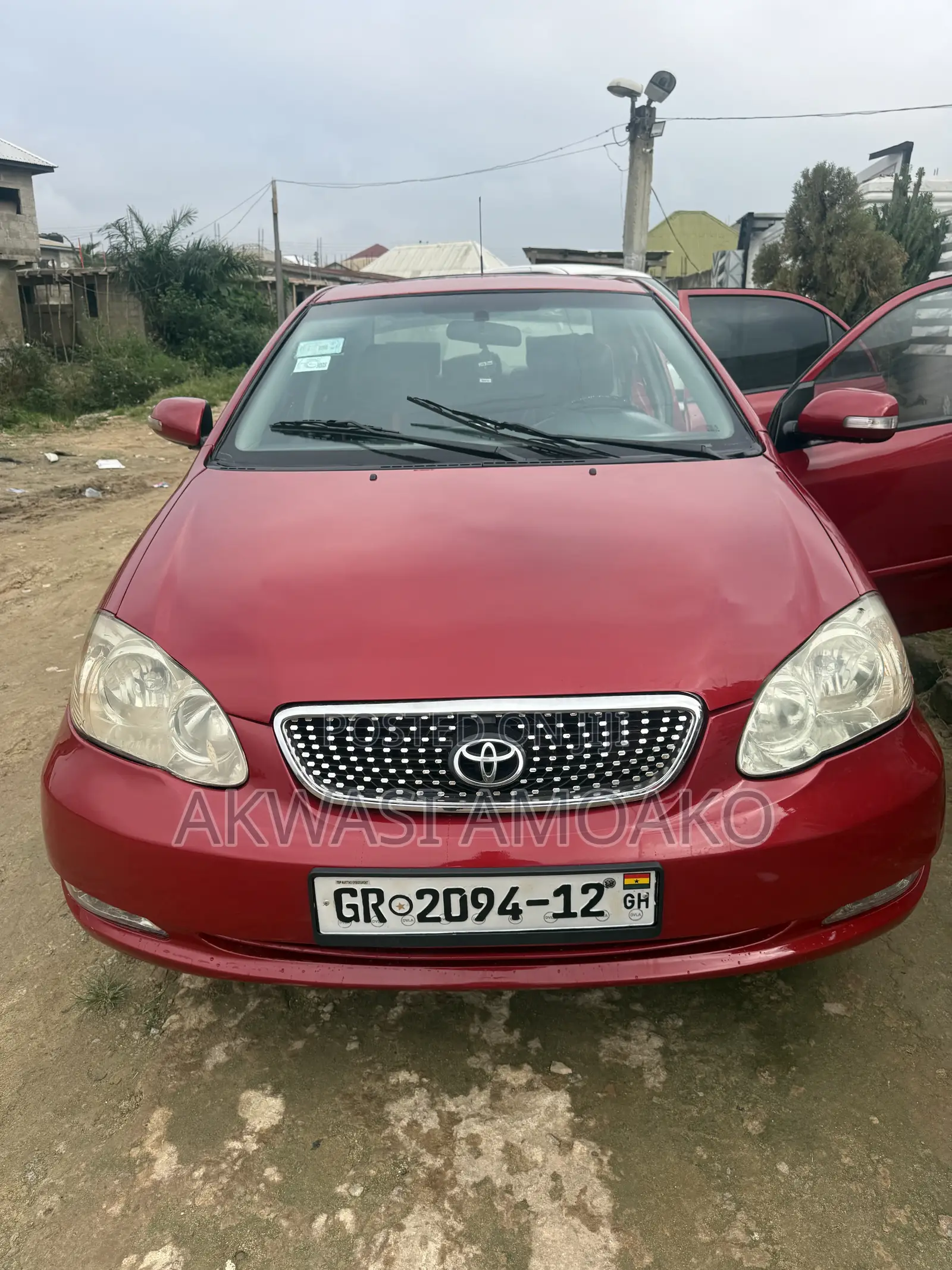 Toyota Corolla 2007 Red
