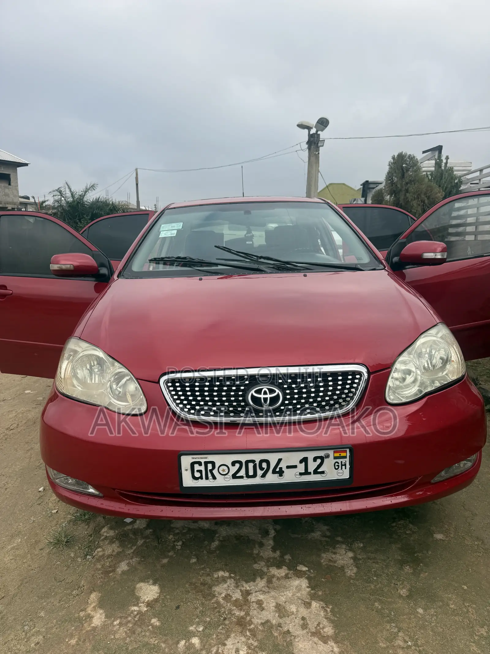 Toyota Corolla 2007 Red