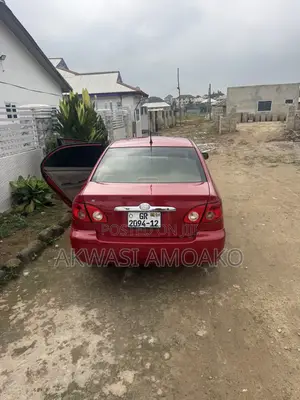 Toyota Corolla 2007 Red