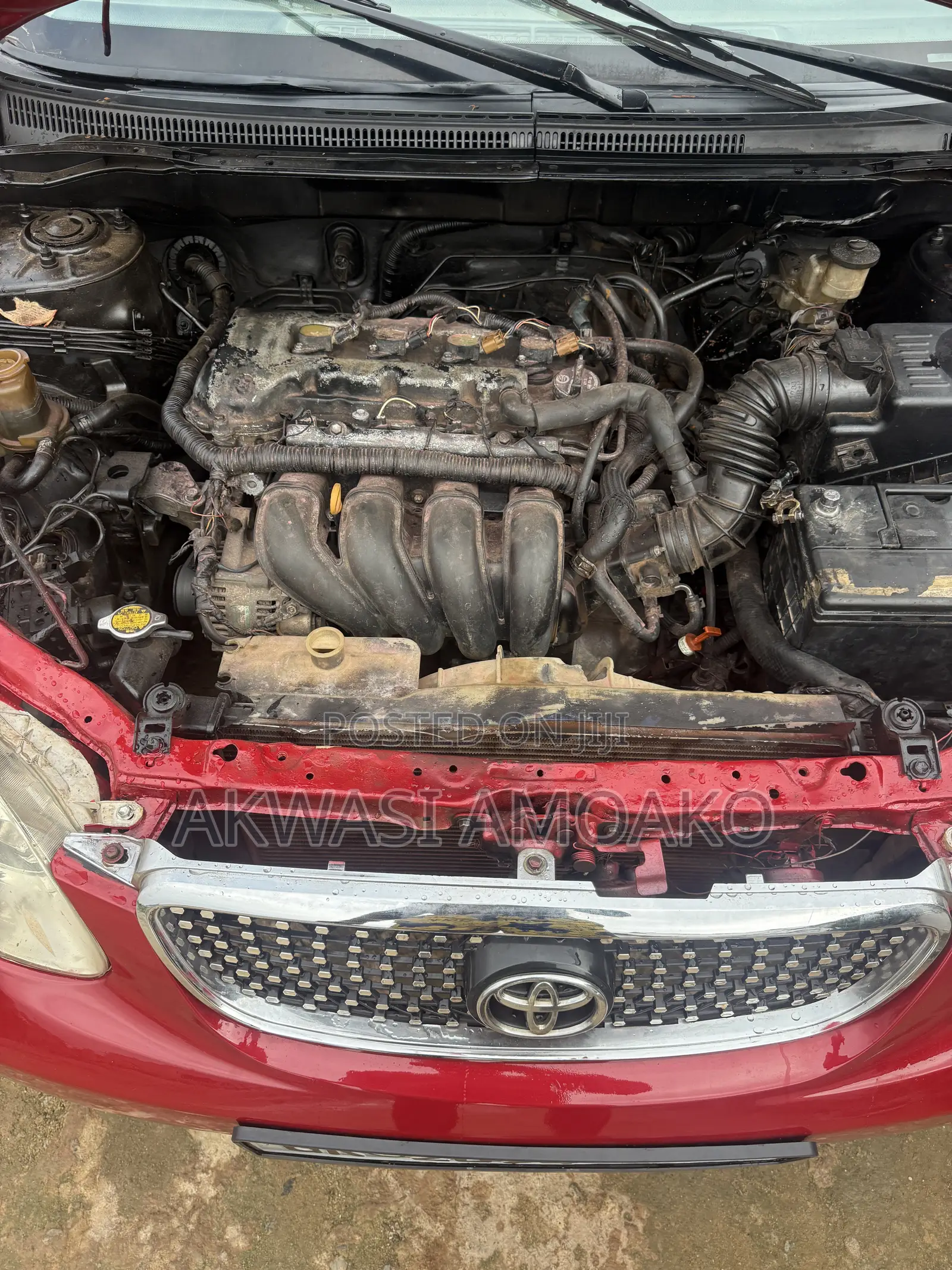 Toyota Corolla 2007 Red