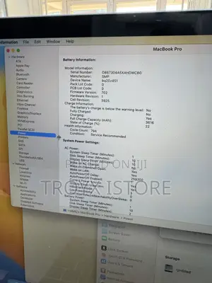 Laptop Apple MacBook Pro 2017 16GB Intel Core i7 SSD 512GB