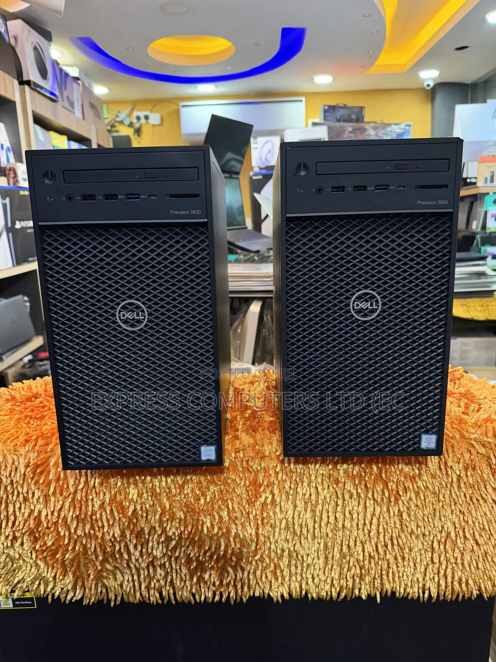 Desktop Computer Dell Precision 3000 24GB Intel Core i7 SSD 512GB