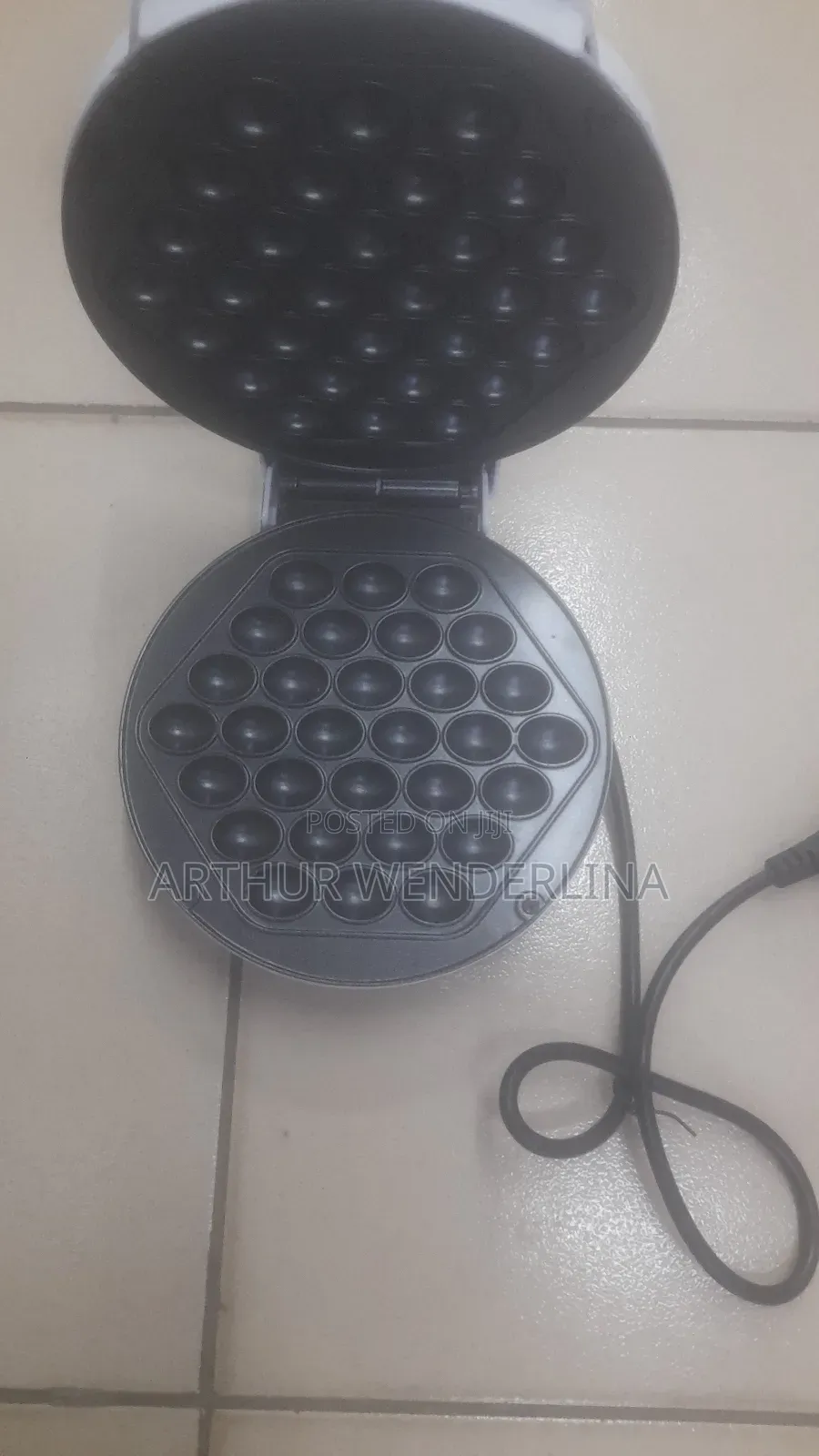 Egg Bubble Waffle Machine