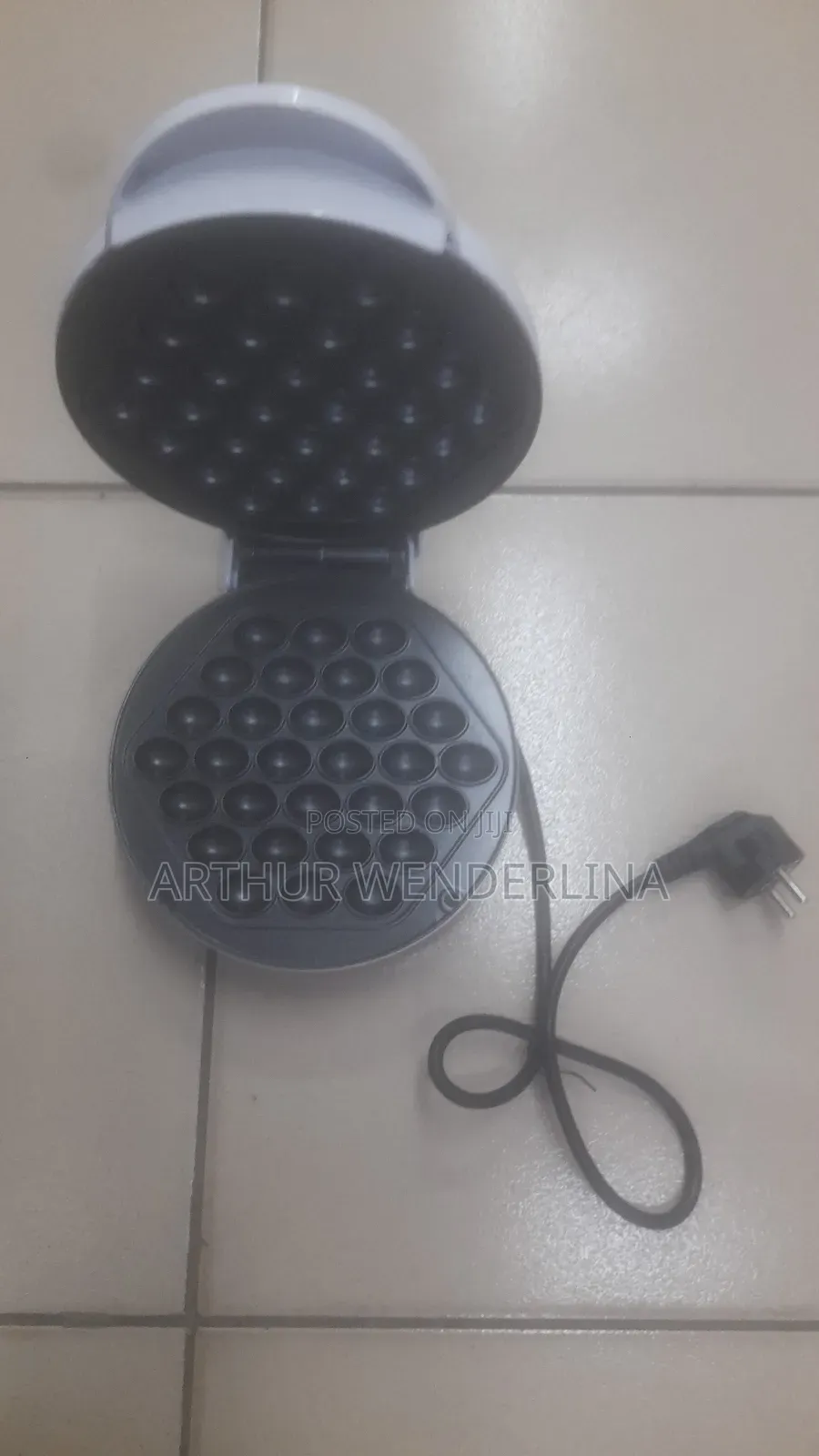 Egg Bubble Waffle Machine