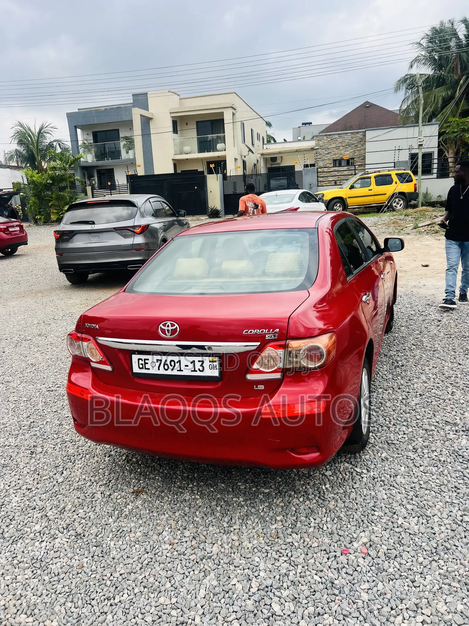 Toyota Corolla 2012 Burgundy