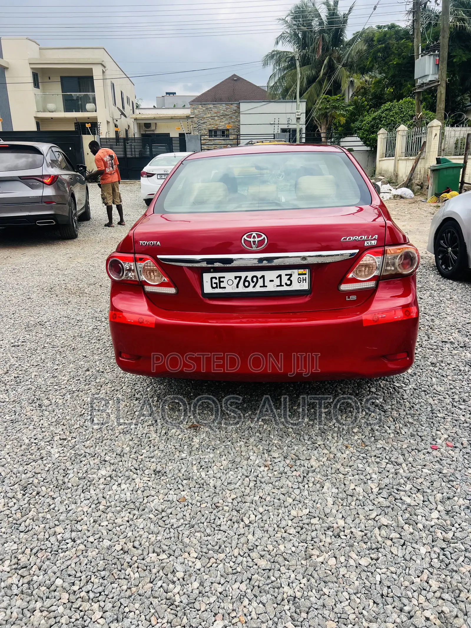 Toyota Corolla 2012 Burgundy