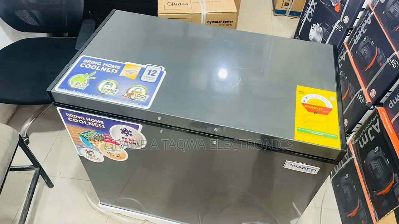 Cooling and Efficient Nasco 198-Litre Chest Freezer
