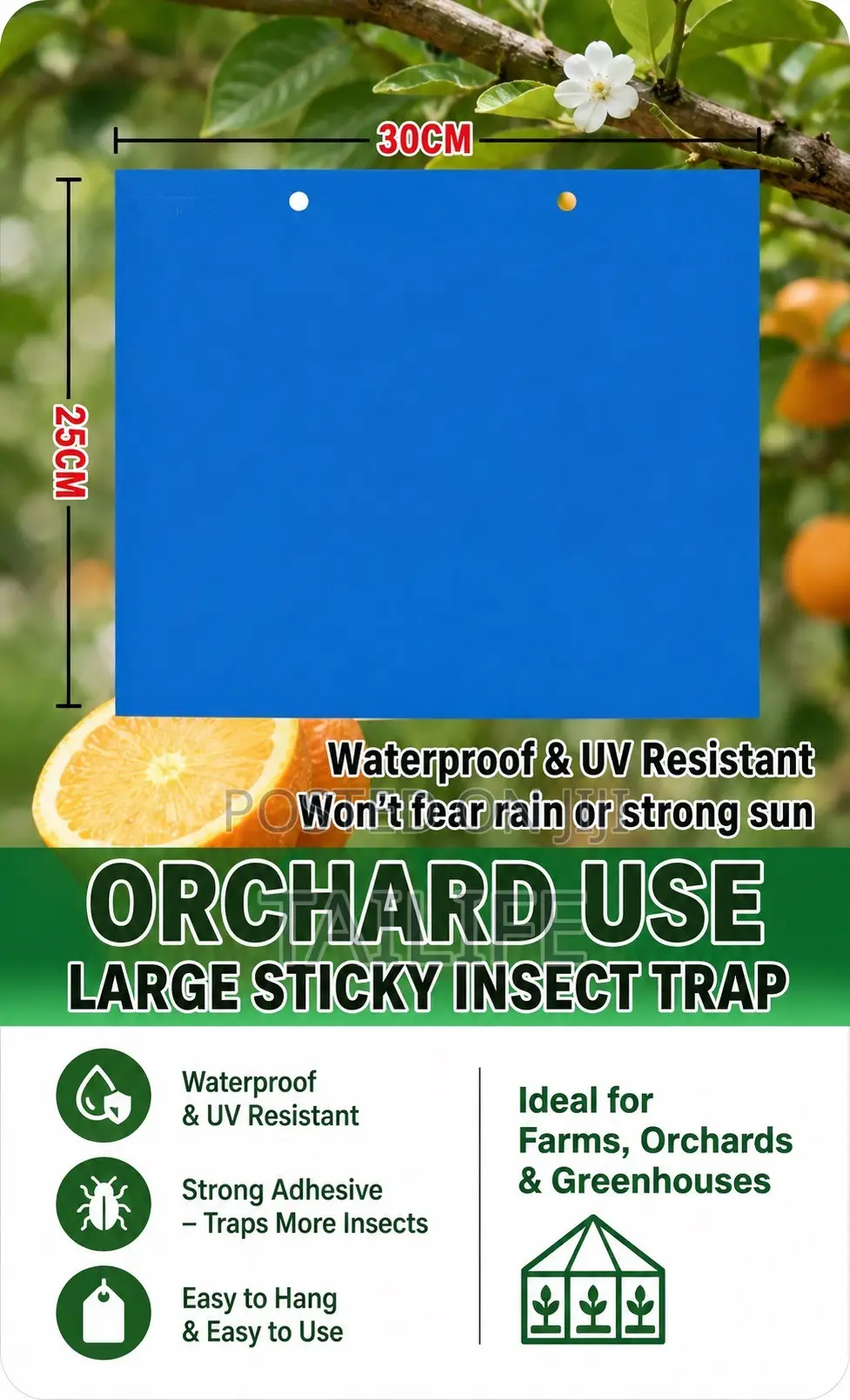 Yellow Blue Sticky Insect Traps – Waterproof