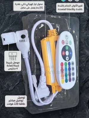 RGB 240v Clip With Remote Control