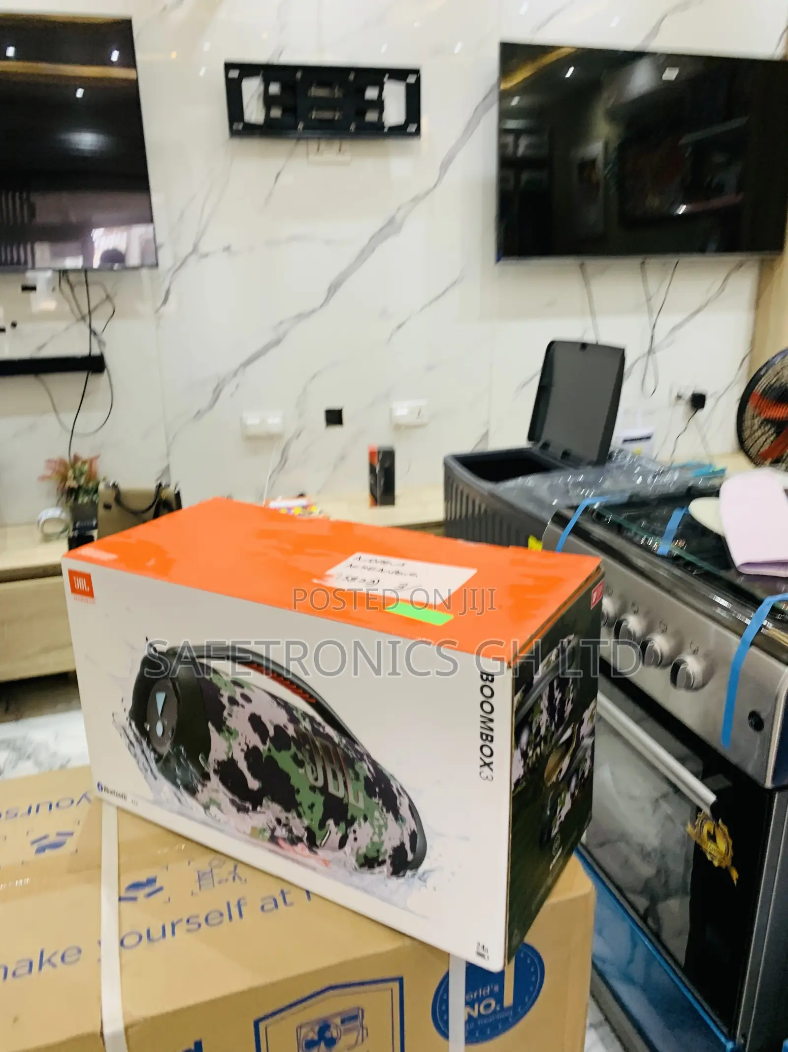 Exclusive New JBL Boombox 3 Powerful Portable Bluetooth Speaker