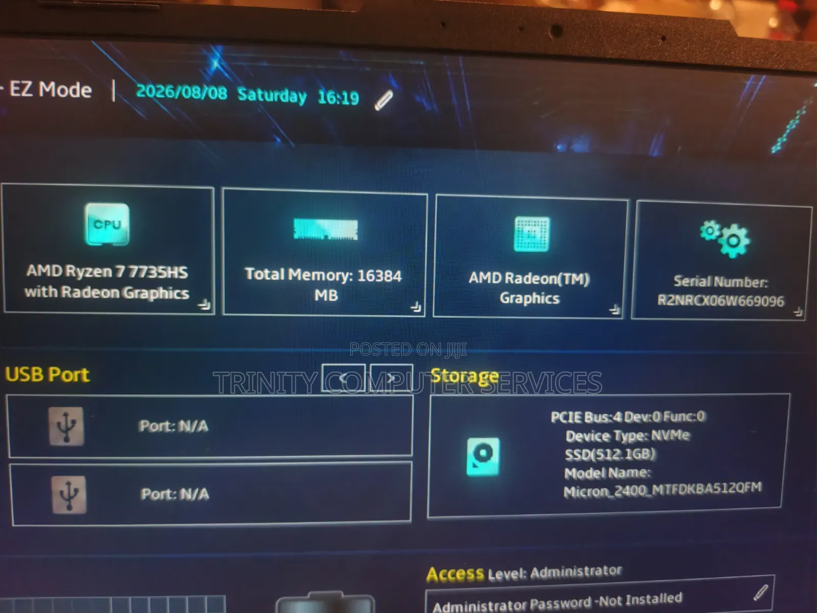 Laptop Asus TUF Gaming FX504 16GB AMD Ryzen 7 SSD 512GB