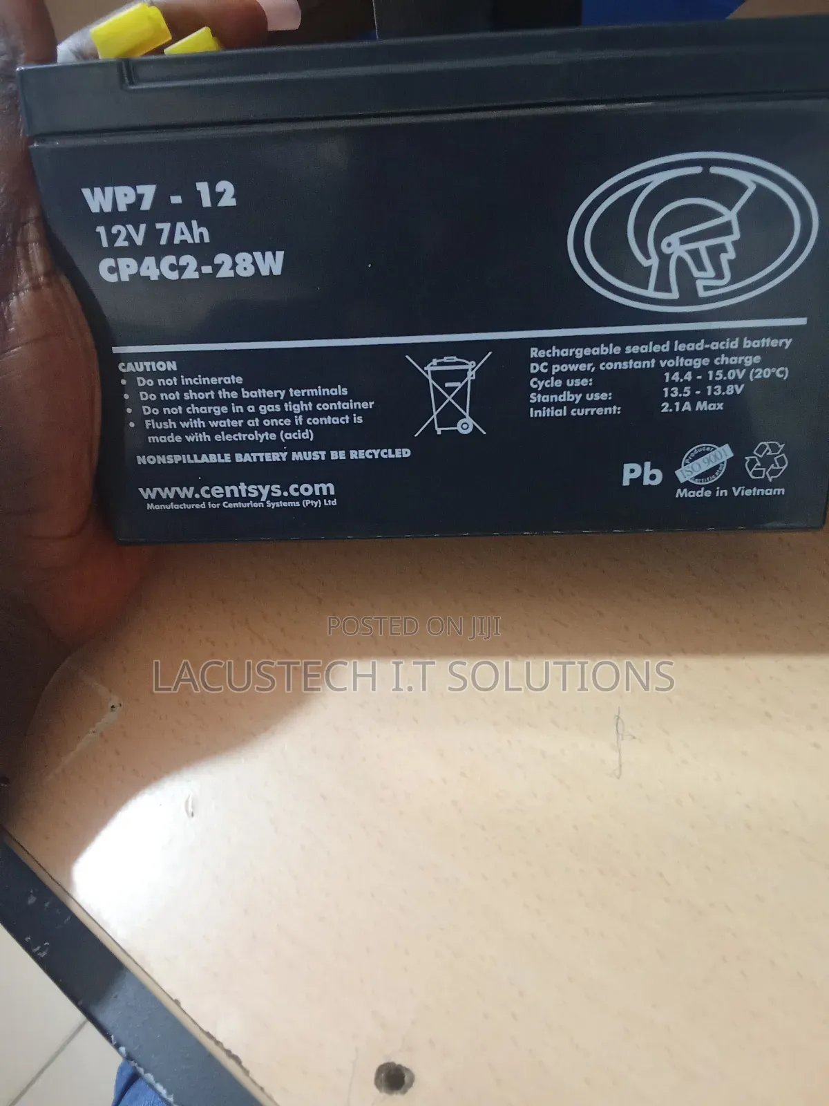 Motor Battery 12V 7Ah