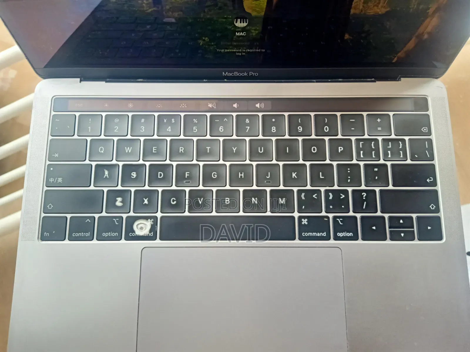 Laptop Apple MacBook Pro 2019 8GB Intel Core i5 SSD 256GB