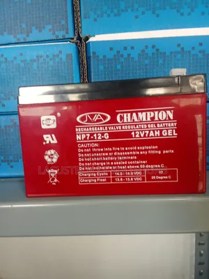 Jva Champion 12v7ah Gel