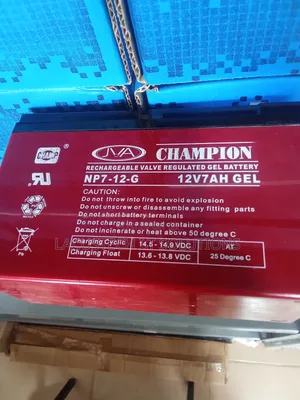 Jva Champion 12v7ah Gel