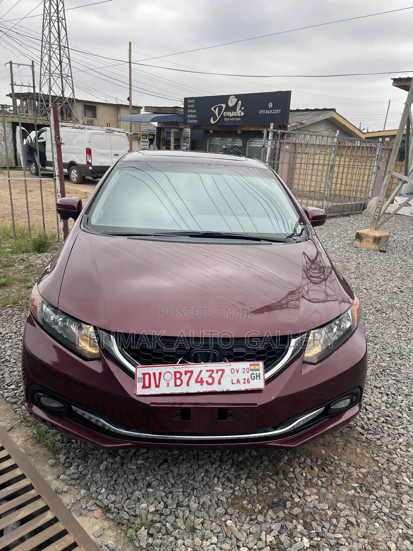 Honda Civic 2015 Burgundy