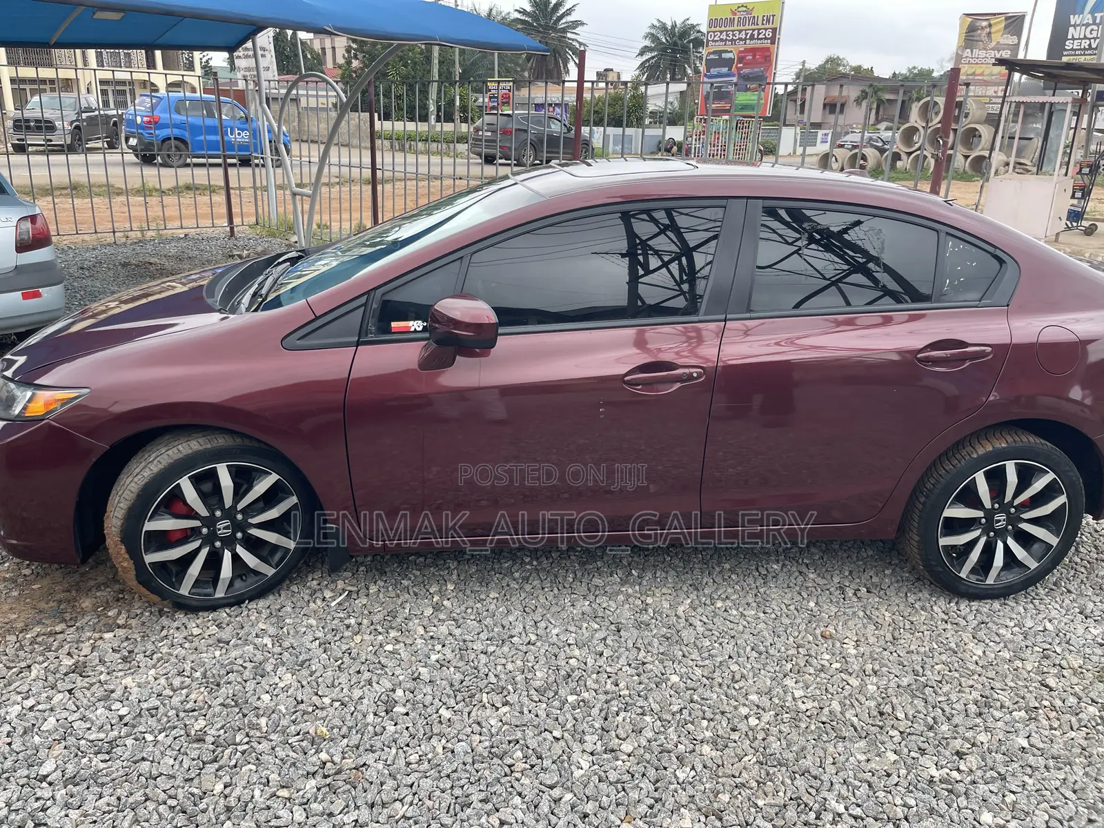 Honda Civic 2015 Burgundy