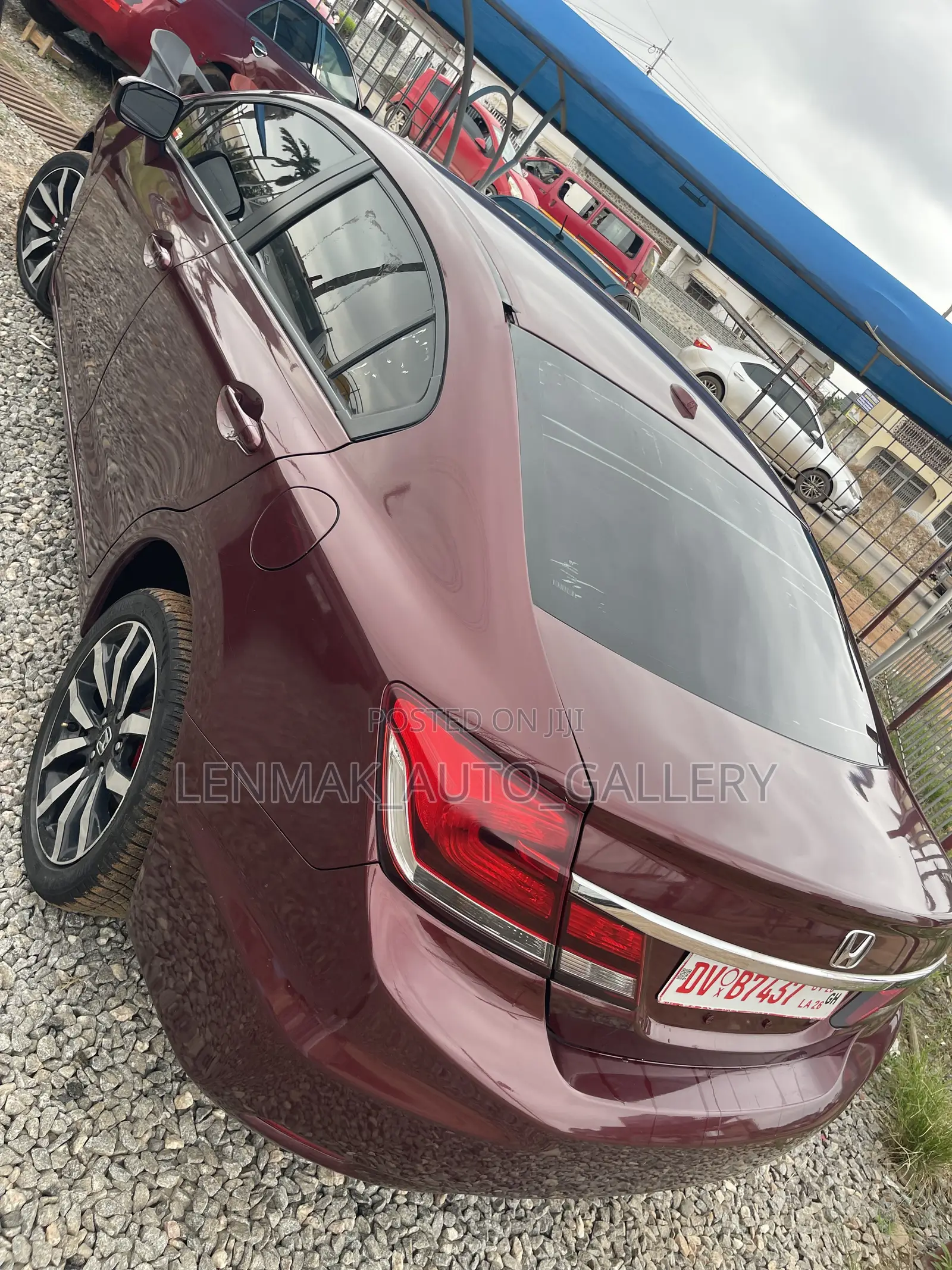 Honda Civic 2015 Burgundy