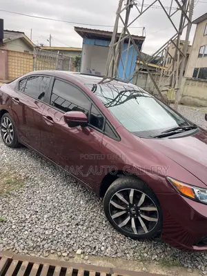 Honda Civic 2015 Burgundy