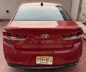 Hyundai Sonata Limited 2018 Red