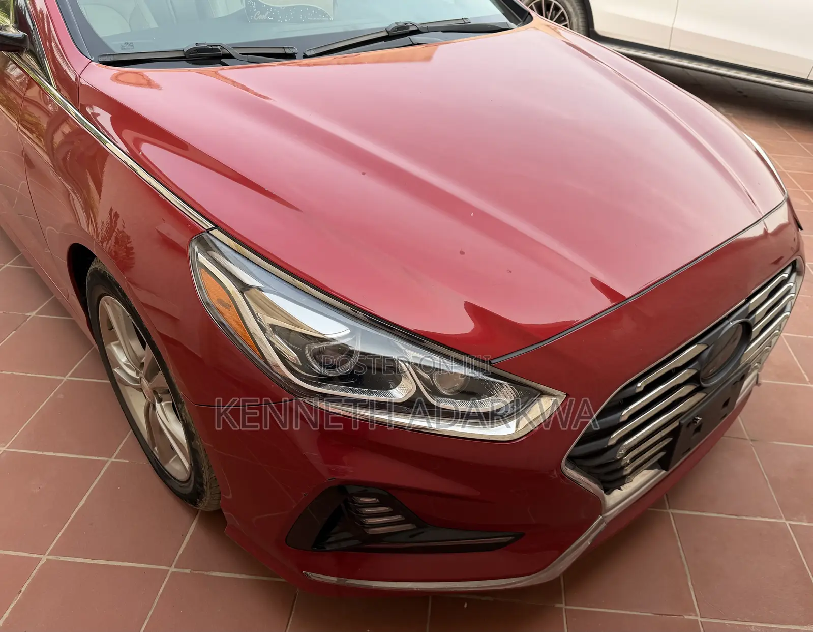 Hyundai Sonata Limited 2018 Red