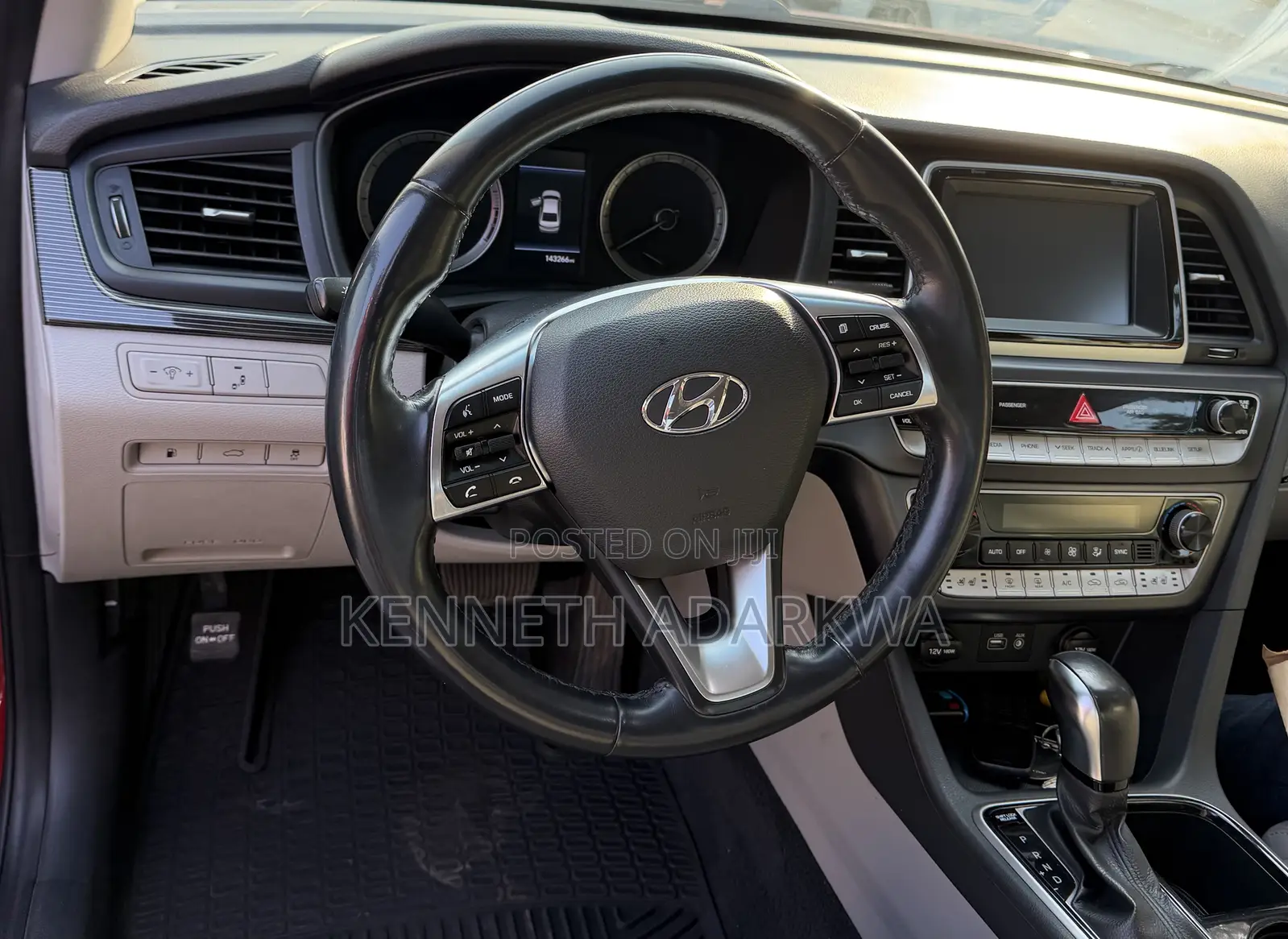 Hyundai Sonata Limited 2018 Red