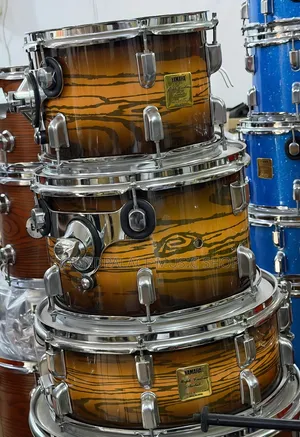 Yamaha Maple Custom Absolute 5set Drums With 2Cymbals