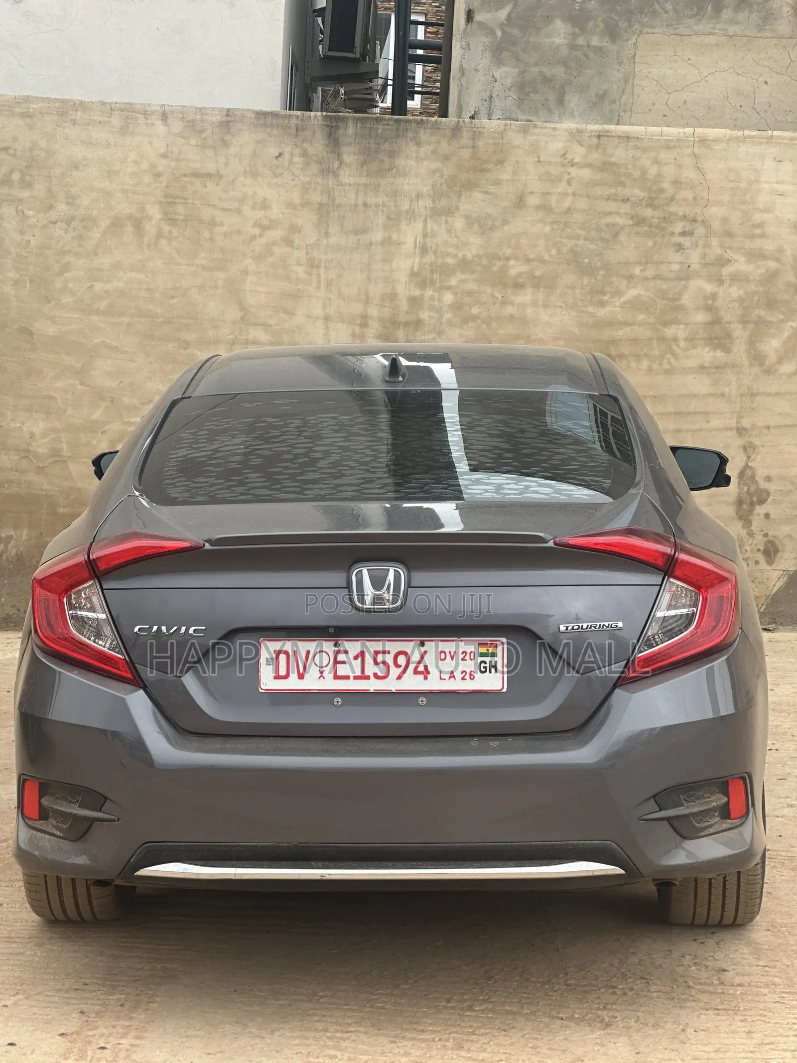 Honda Civic Touring Sedan 2019 Gray