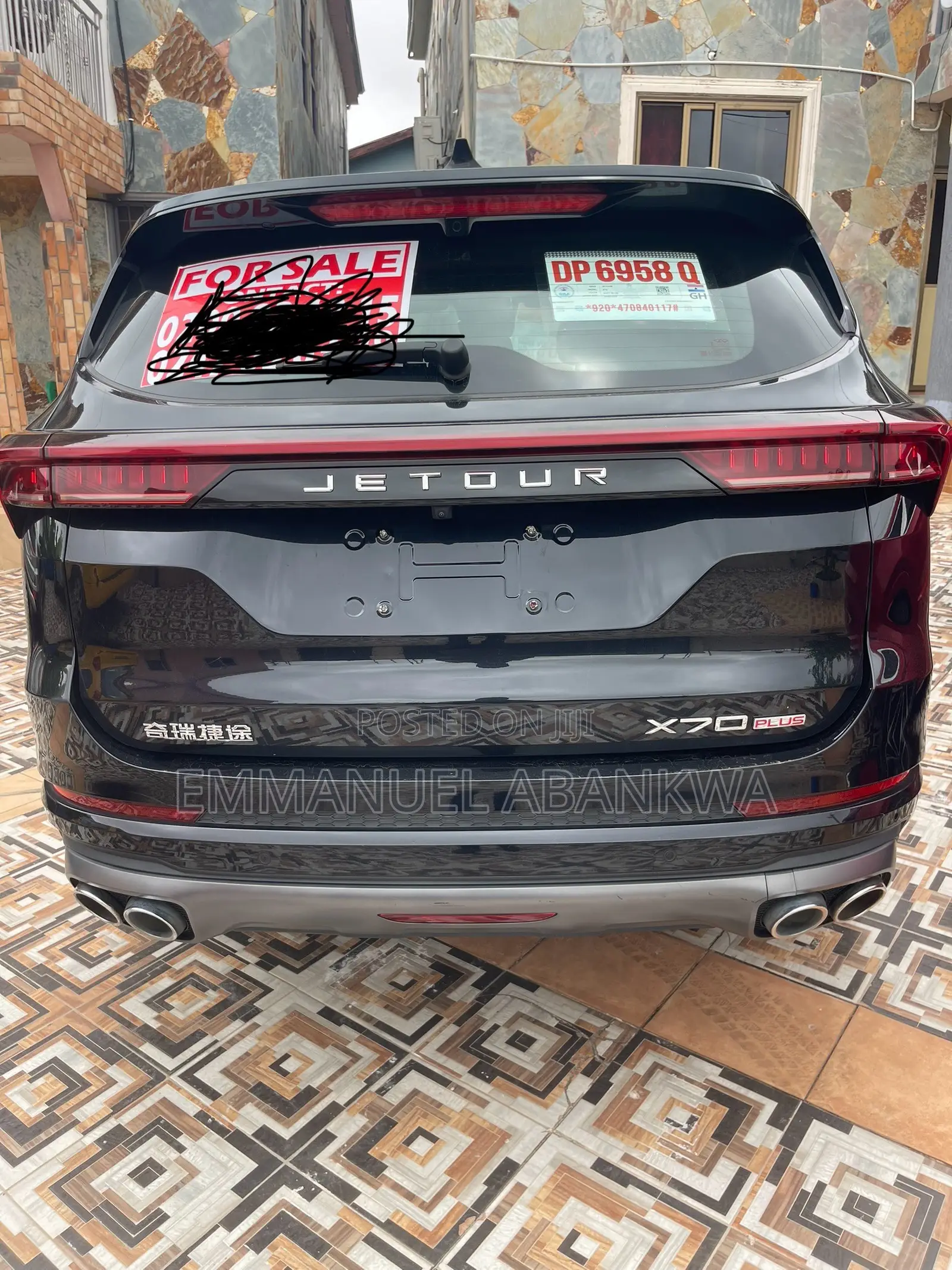 Jetour X70 Plus 1.5 5-Seater FWD 2022 Black