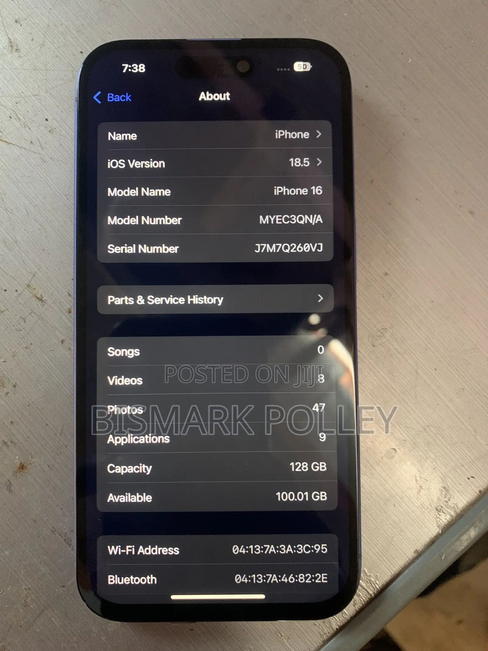 Apple iPhone 16 128 GB Blue