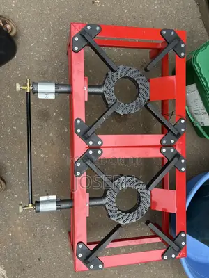 Heavy-Duty Double-Burner Gas Stov