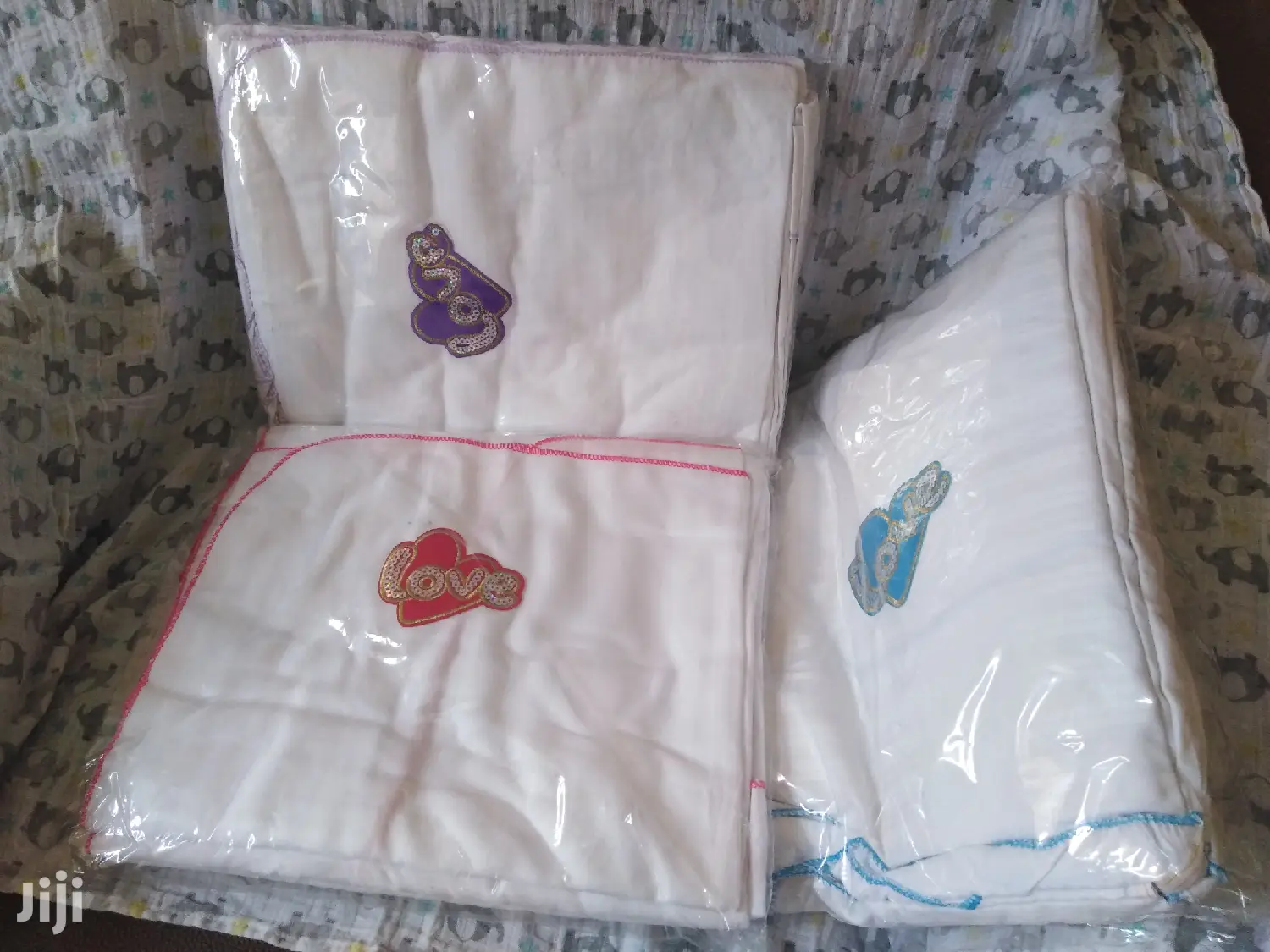 White Cot Sheets 6 Pieces