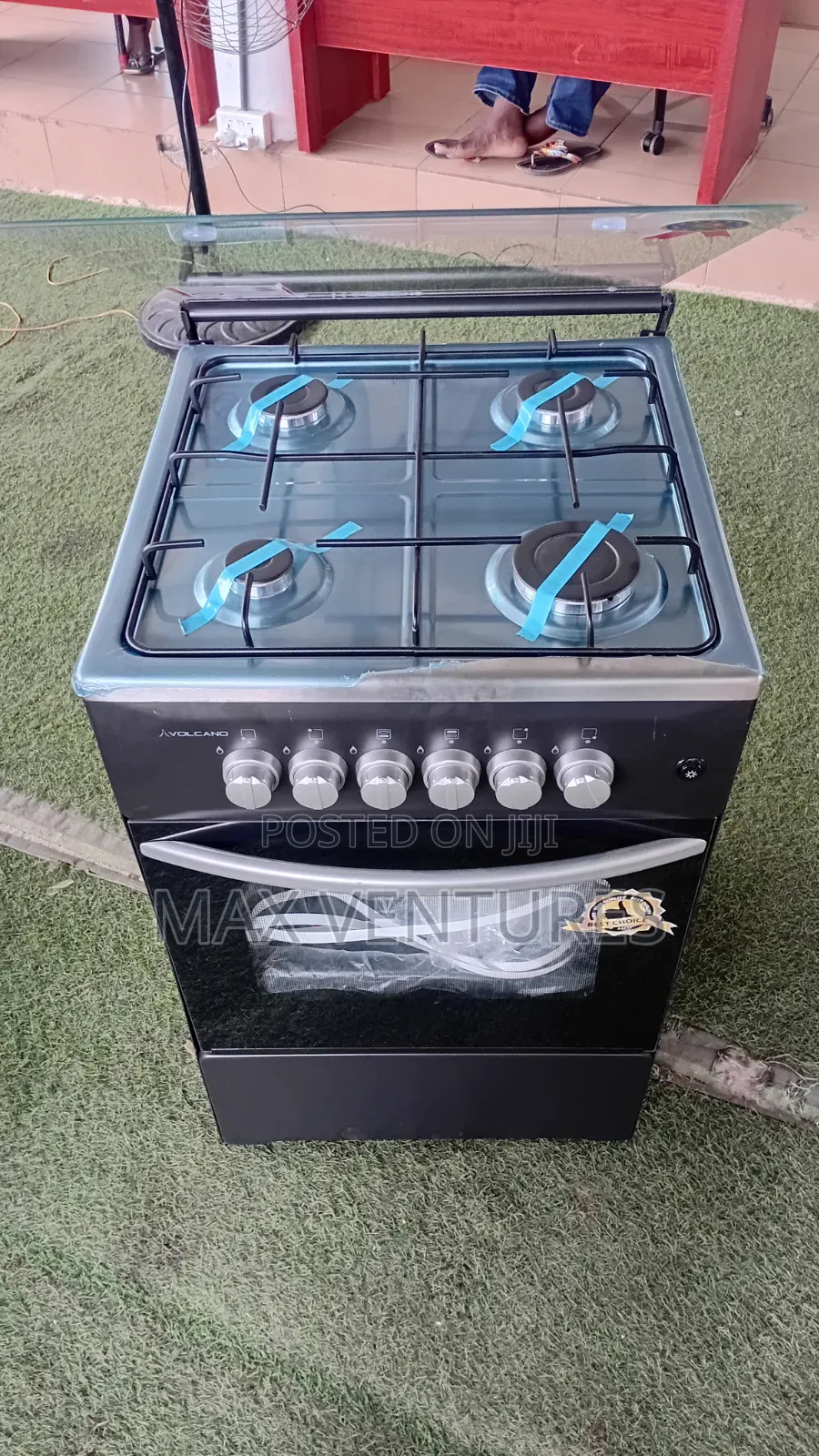 Volcano 4 Burner 50x50 Gas Stove – Smart Cooking Choice