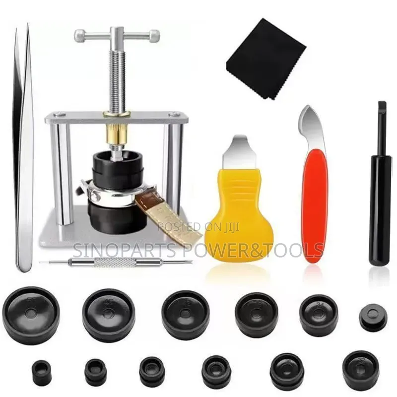 Professional Watch Repair Tool Kit With Case Press