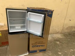 Appealing Nasco 136litres Double Door Fridge