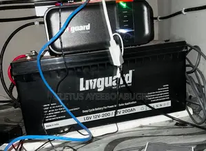 Livguard 1KVA Inverter + 200Ah Battery Power Backup