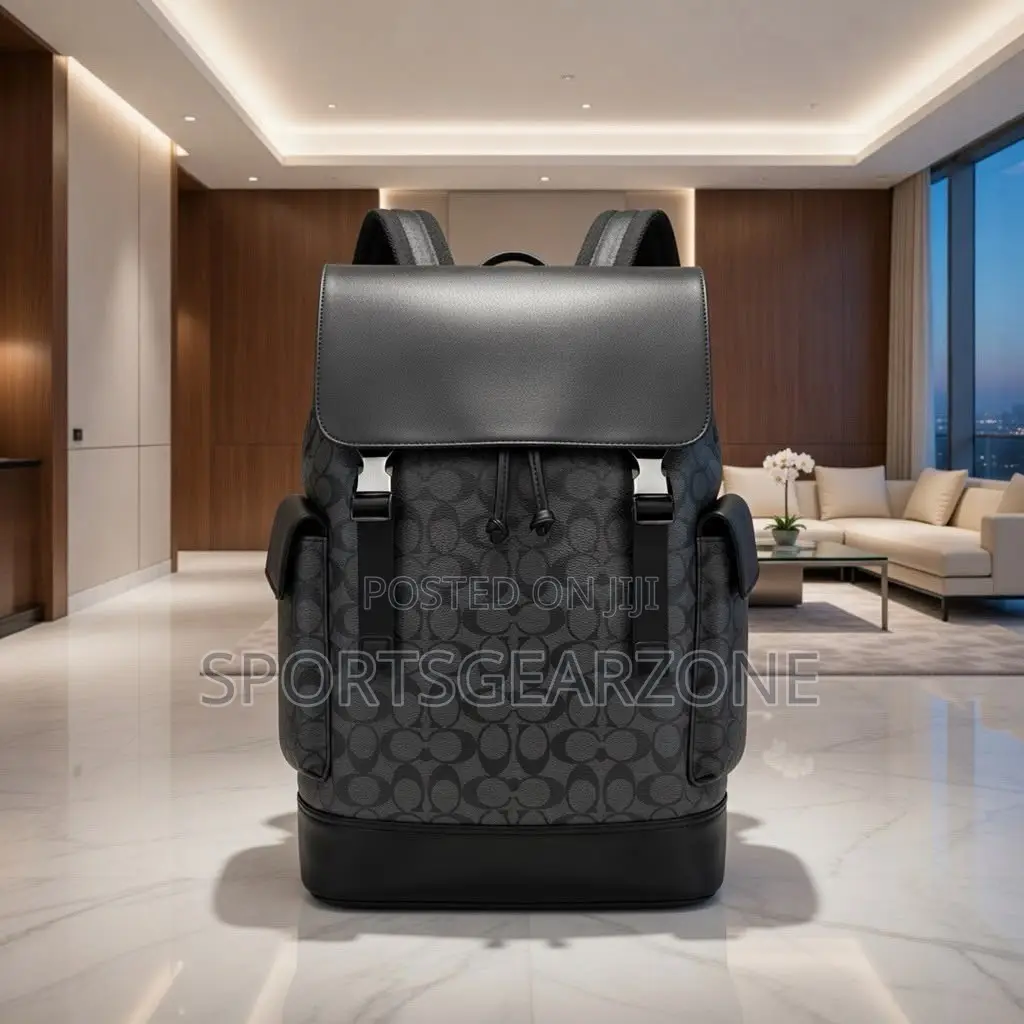 Premium Black Backpack – Stylish & Durable