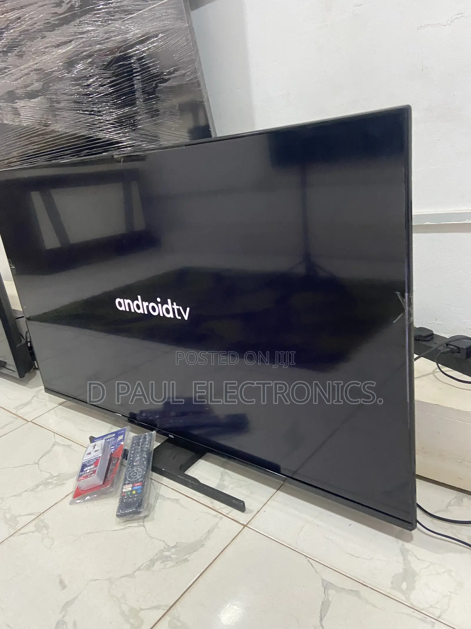 50 Inches Full Digital Satellite Ultra HD Led Smart Android TCL TV.