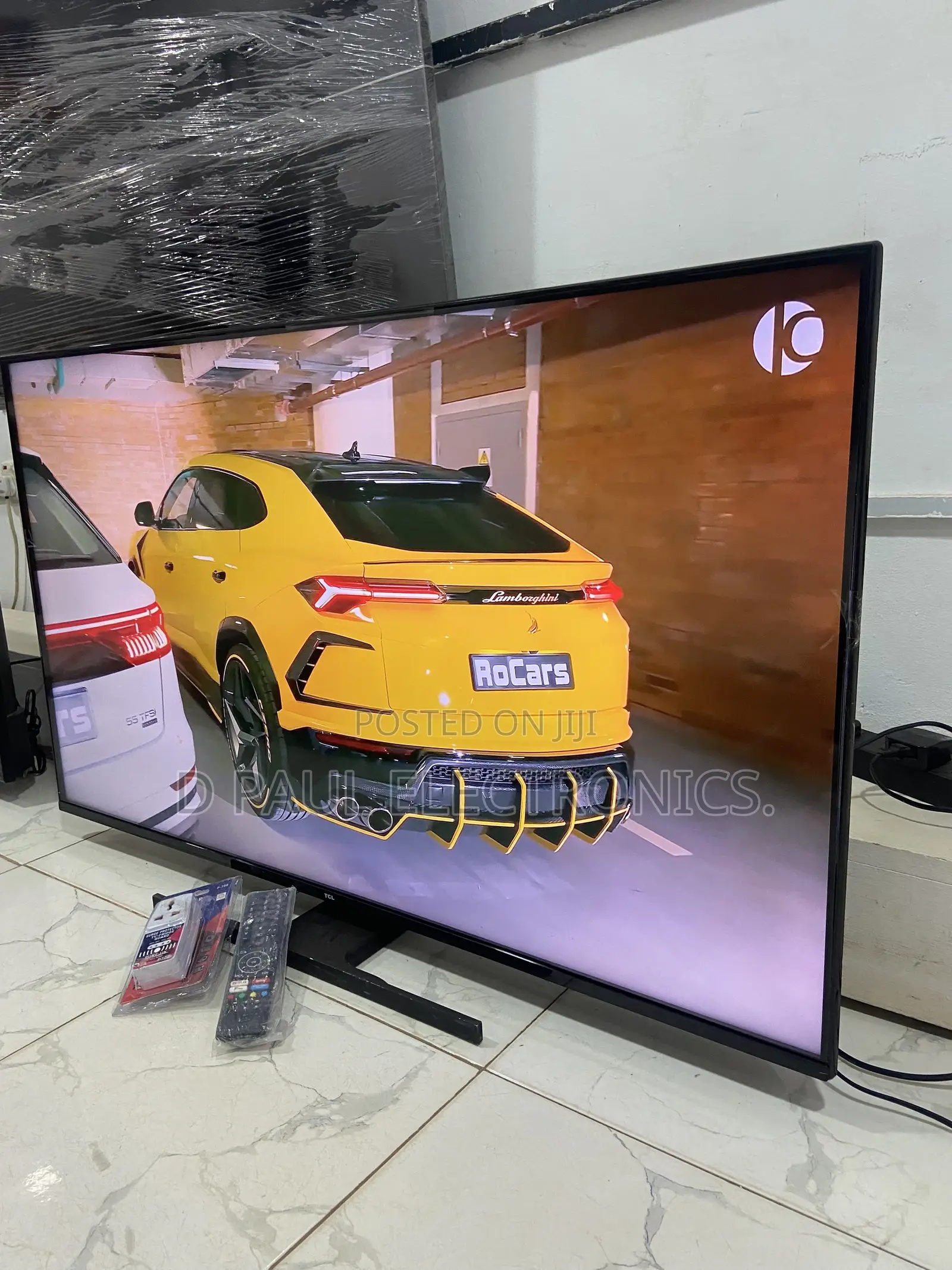 50 Inches Full Digital Satellite Ultra HD Led Smart Android TCL TV.